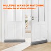 Holikme Weighted Door Draft Stopper, Heavy Duty Under Door Draft