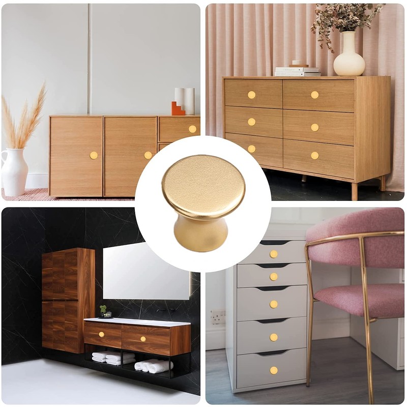 4pcs Pulls Drawer Knobs Cabinet Hardware Kitchen Vanity Bathroom Cabinet