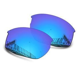 Well-aimed Replacement Lenses Compatible with Oakley Mercenary | Mercenary Asian Fit Sunglasses - Blue Iridium Polarized