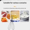 4 Stainless Steel Whisks Kitchen Tiny Whisk Egg Beater for