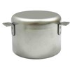 Stainless Steel Odor-Resistant Bowl 3.5 inches (89.5 mm) Height 2.5