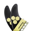 AQUBONA Surfboard Fin Single tab AM2 Fiberglass Surfing Thruster with