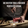 Steak Champ Leather Holster for Bull Fork Meat Fork: Leather