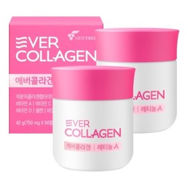 Nutri Ever Collagen Retinol A 750mg / 에버콜라겐 레티놀A 750mgX56정X2개 / 저분자콜라겐펩타이드