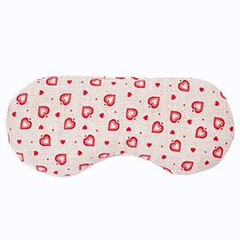 Eye Pillow, Cooling Mask & Cooling Pad for the Eyes. The Natural Alternative to Gel Eye Mask with Linseed - Colour: Country House Love