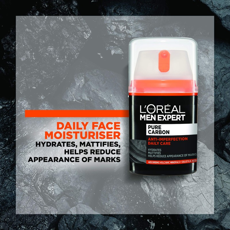 L'Oreal Men Expert Pure Carbon Salicylic Acid Anti-Spot Exfoliating Daily
