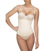 Vedette Braless Body Shaper w/ Panty, Nude, Medium