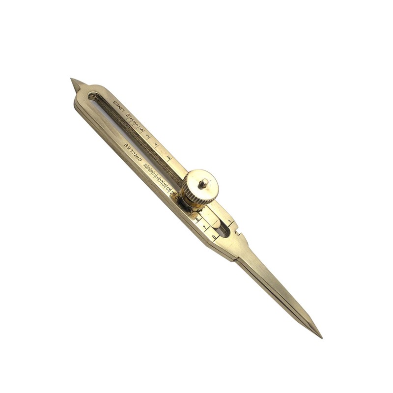 Professional Brass Proportional Divider, 6 Inch, Drawing and Measurement Tool
