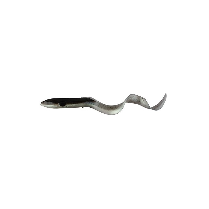 Savage Gear Lose Body Real Eel Softbait Black Green Pearl
