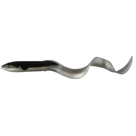 Savage Gear Lose Body Real Eel Softbait Black Green Pearl NL, 40cm