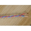 Red & Blue Twisted Pair Wire 20 AWG / 0.5mm²