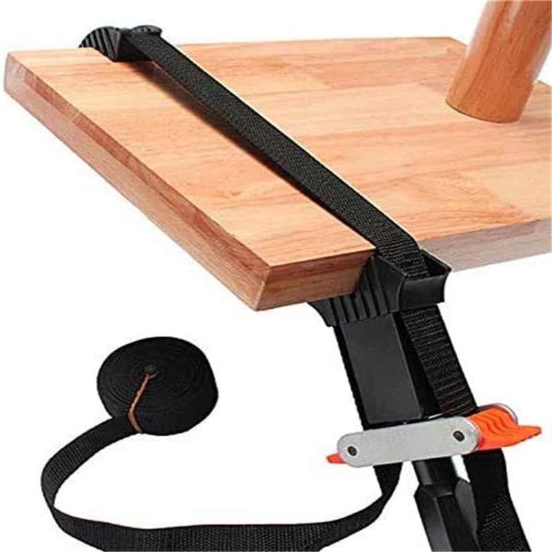 DIY Clamping Belt, Woodworking Fixing Tool, Aluminum Alloy & Plastic,
