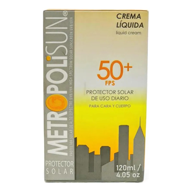 Protector Solar Dermatológico Metropolisun Corporal Fps