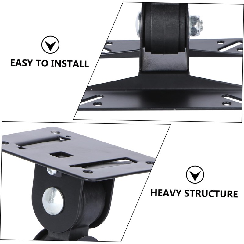 LABRIMP 1Pc Adjustable LCD Tv Display Rotating Hanger Bracket for
