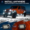 MICTUNING Q1 MAX White Rock Lights - 12 Pods Underglow