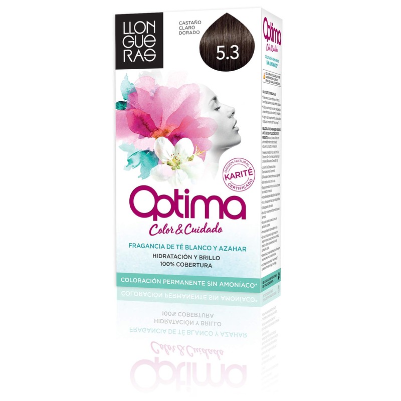 LLONGUERAS OPTIMA hair colour #5.3-golden brown