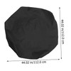Outanaya Waterproof BBQ Grill Cover 112cm Diameter Oxford Cloth Barbecue