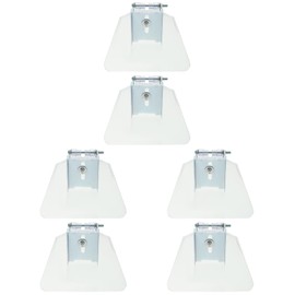 TEHAUX Bench Grinder Eye Shield Replacement with Screws Stable Bench Guard Shield Attachment for Safety Protection in Sanding and Grinding Tasks