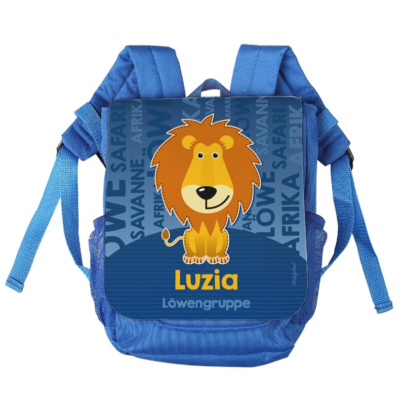 Striefchen® Children's Backpack for Nursery - Lion - with Name