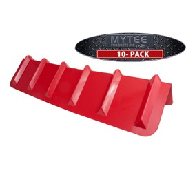 (10 Pack) Red Corner Protector V Shaped/V Edge Guard - 8" x 8" x 36" Inches
