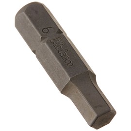 Koken 5/16 (8 mm) H Hex Bit, Total Length 1.3 inches (32 mm), 0.2 inches (6 mm), 100H.32-6