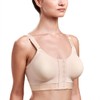 MARENA Caress Low Coverage Pocketed Bra - Compression Support Mastectomy