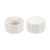 QUARKZMAN Pack of 2 PVC Pipe End Caps, 3 Inch
