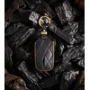 TECART Leather 5-Button Key Fob Cover Fit for Genesis GV60
