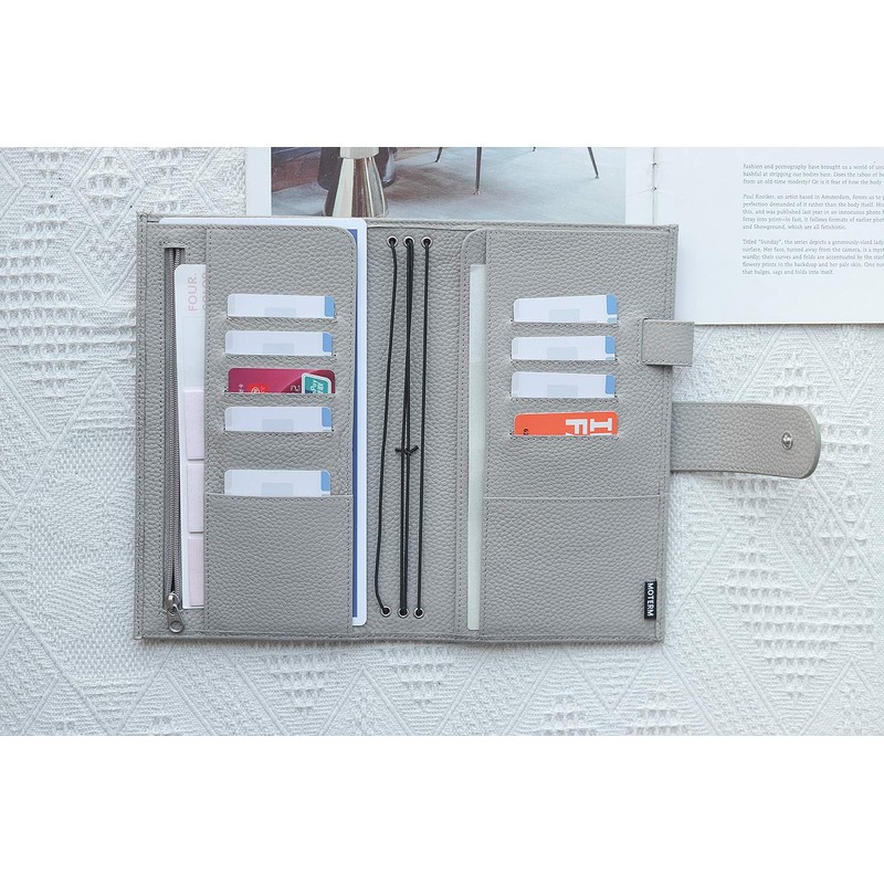 Moterm Companion Traveler's Notebook Cover - Improved Design with Back