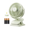 AA Battery Operated Baby Stroller Fan, 5 Inch Clip on
