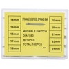 1.8mm / 0.07in Thickness Quick Release Spring Bars Strap Link