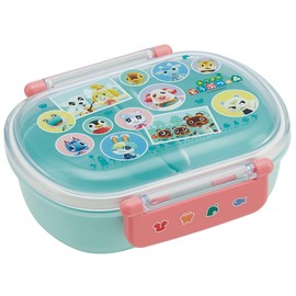 Skater QAF2BAAG-A Bento Box, 12.2 fl oz (360 ml), Atsube Animal Crossing, Antibacterial, For Kids, Made in Japan