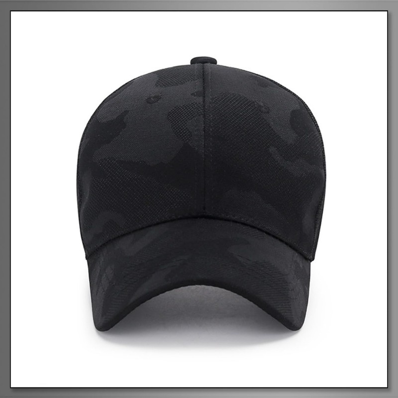 Buzz Selection Cap491 Cap, Camouflage, Lightweight, Mesh, Brim, Sports, Airsoft