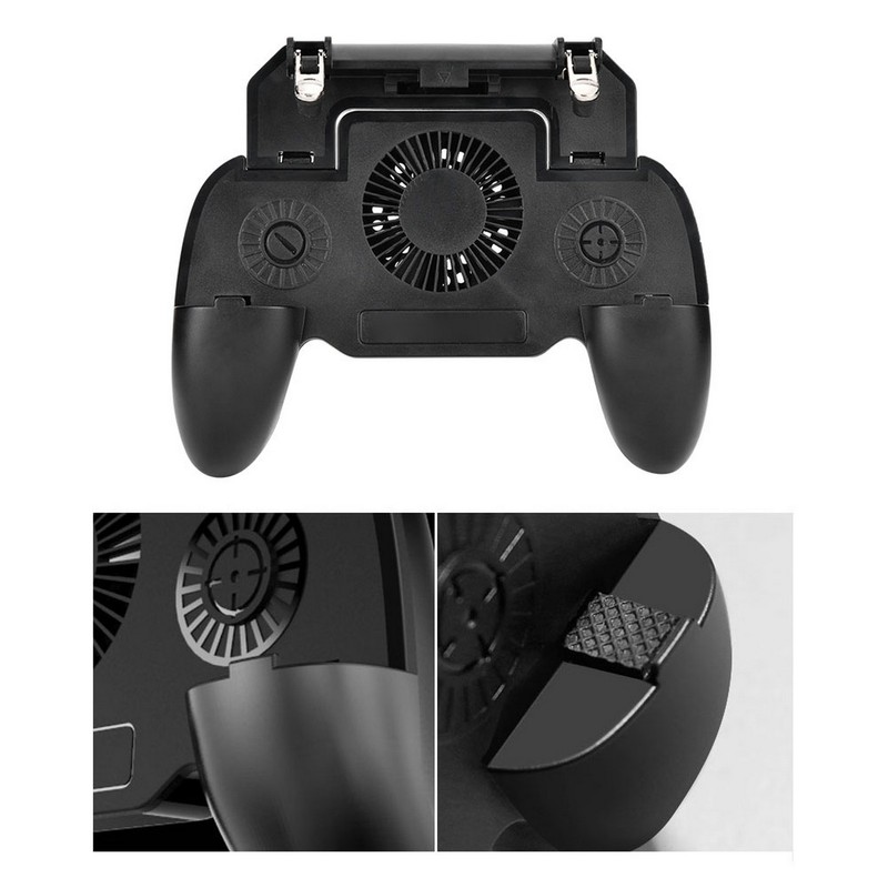 Mobile Phone Game Controller Joystick Cooling Fan Gamepad for iOS