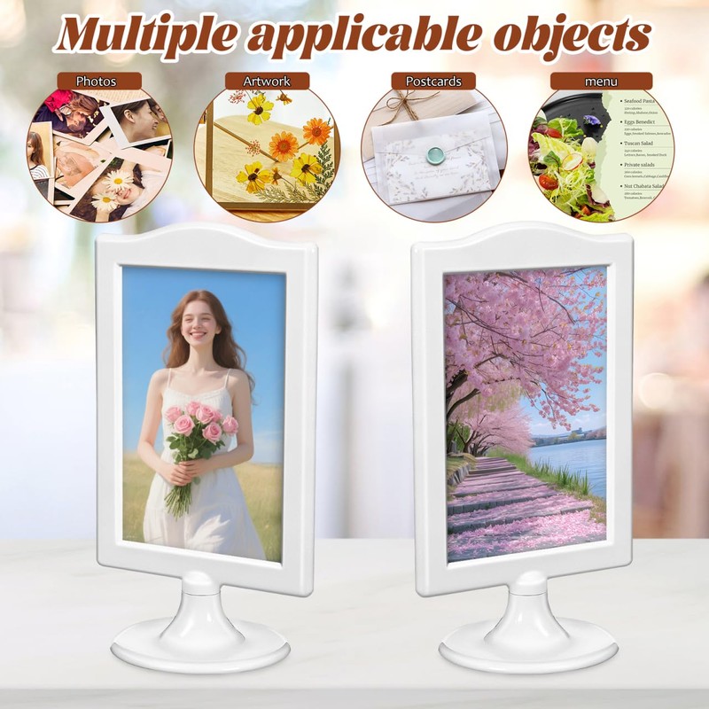 Angoily Double-Sided Picture Frames 4 Pieces 8 45 x 4