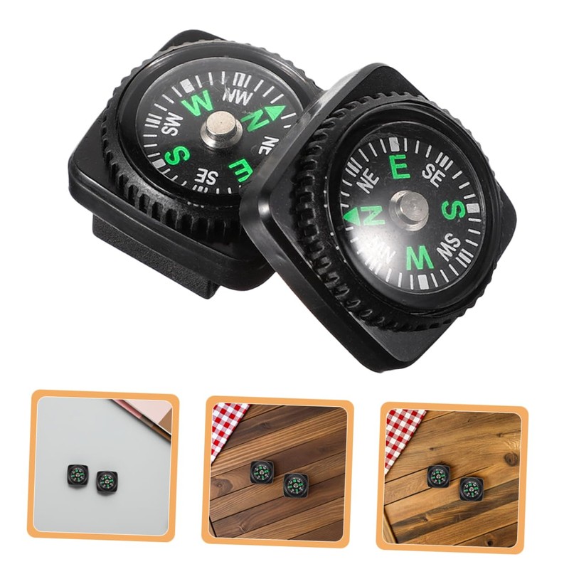 SUPVOX 25pcs Compact Navigation Compass with Accurate Portable Mapping Tool