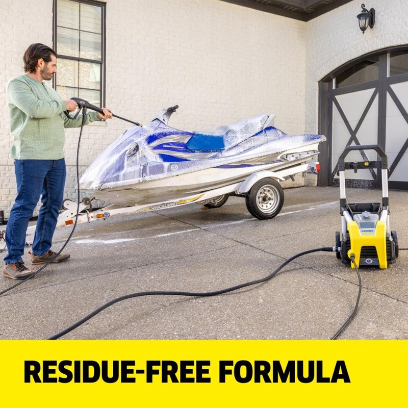Kärcher Vehicle Wash and Wax, Pressure Washer Detergent, Cleans Cars,