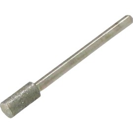 Yanase Diamond Bar, Cylindrical Shape, 0.1 inch (3 mm) Shaft, φ0.2 x 0.4 x 0.1 x 0.1 inches (5 x 10 x 3 #140 D05C)