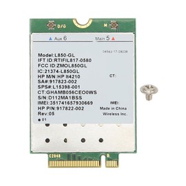L850 GL IT4210 Module Network Card, M.2 4G LTE Multi Band Network Adapter Internal Card Support for HP 1040 840 850 430 440 Laptop PC