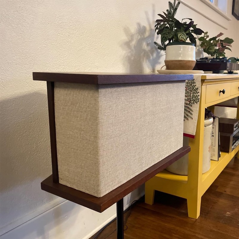 Flushbay Speaker Grill Cloth Linen Speaker Fabric Protective Dustproof Mesh