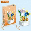 LACHLAND Potted Building Blocks Sets for 179 PCS, Surgeonfish Potted