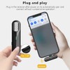 PWAY Wireless Lavalier Microphone, 2,4GHz Plug-and-Play, Unterstützt Originalton, Rauschunterdrückung, KTV,