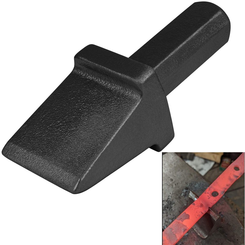 Blacksmith Anvil Hardy Cutter Tool 3/4 inch Shaft Hot Cut