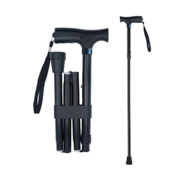 YAMTHR Walking Cane Folding Cane, Adjustable Walking Cane for Women,