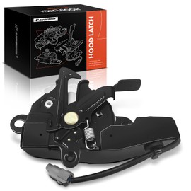 A-Premium Front Hood Latch Assembly Compatible with Toyota Vehicles - Highlander 2008 2009 2010, Front Hood Lock - Replace# 5351048184, TO1234165