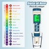 GISNPA PH Meter, Digital 4-in-1 PH ORP H2 Temp Meter