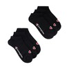 Champion Core Socks 6PP Short Crew, Nero, 35-38 EU (2-5