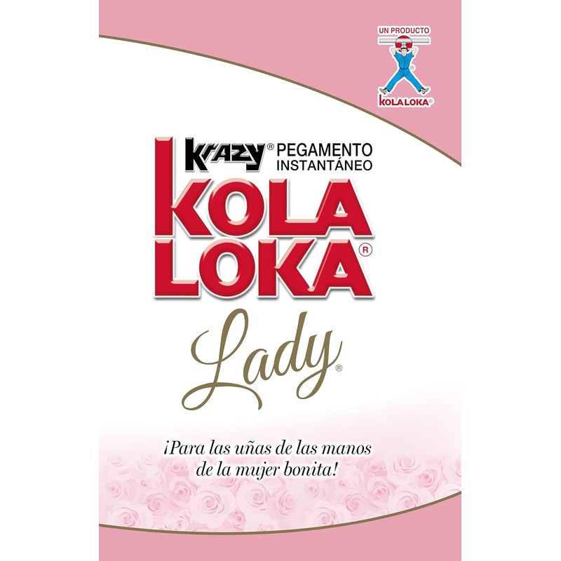 Kola Loka Lady - Pegamento Instantáneo para Uñas con Aplicador