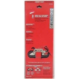 AiSnapes 48-39-0561 for Milwaukee Tool 14/18 Tpi Standard Deep Cut Portable Band Saw Blade
