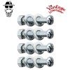 Vintage Lowrider UNIVERSAL REPLACEMENT BANANA BICYCLE SADDLE BOLT & NUT CHROME (SOLD BY 4)